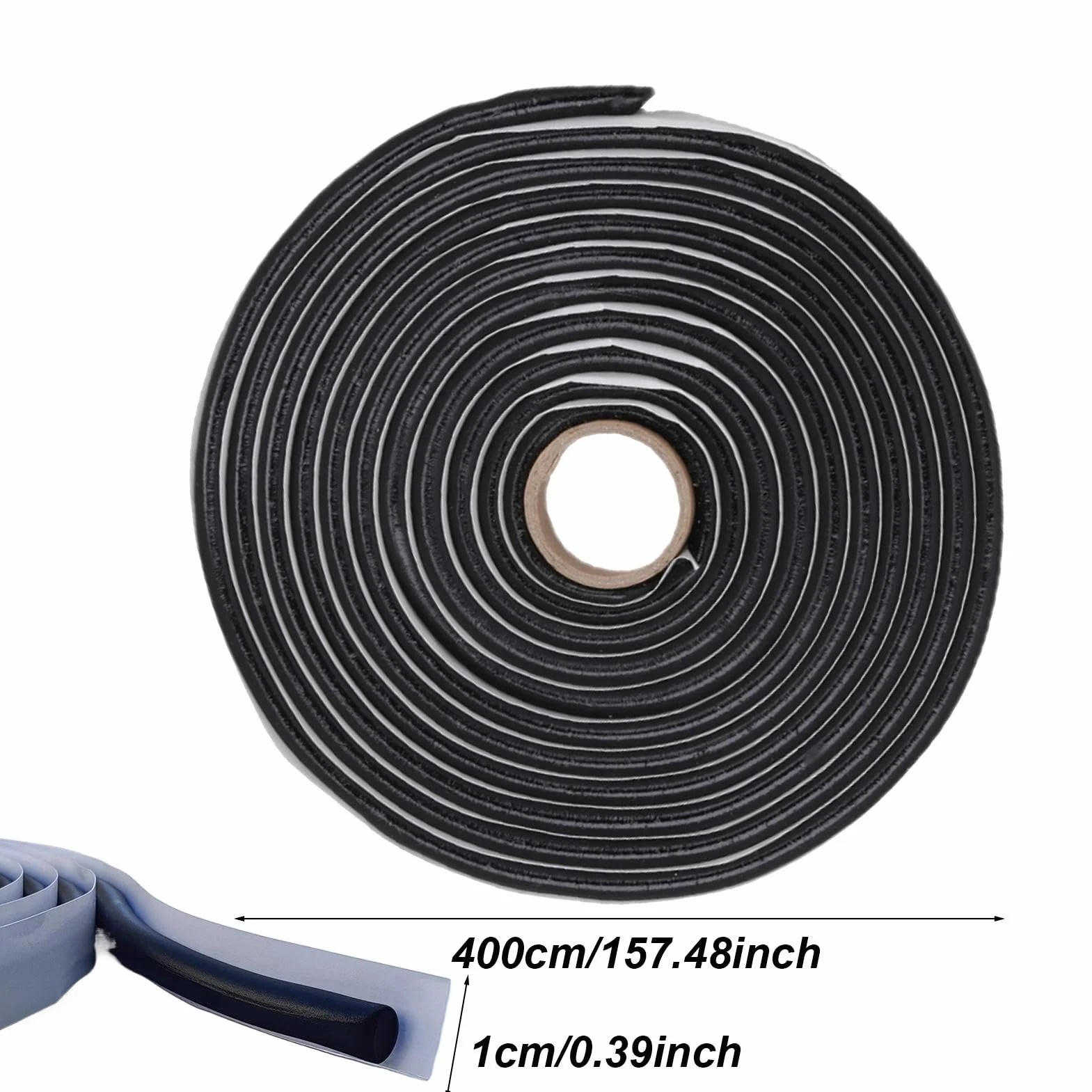 Weather Stripping, Under Door Draft Blocker, Door Insulator Strip, Rubber Weather Seal, Auto Draft Seal Strip, Soundproof Edge Protector, 13 Ft Weather Stripping, Car Windshield Sealing Strip