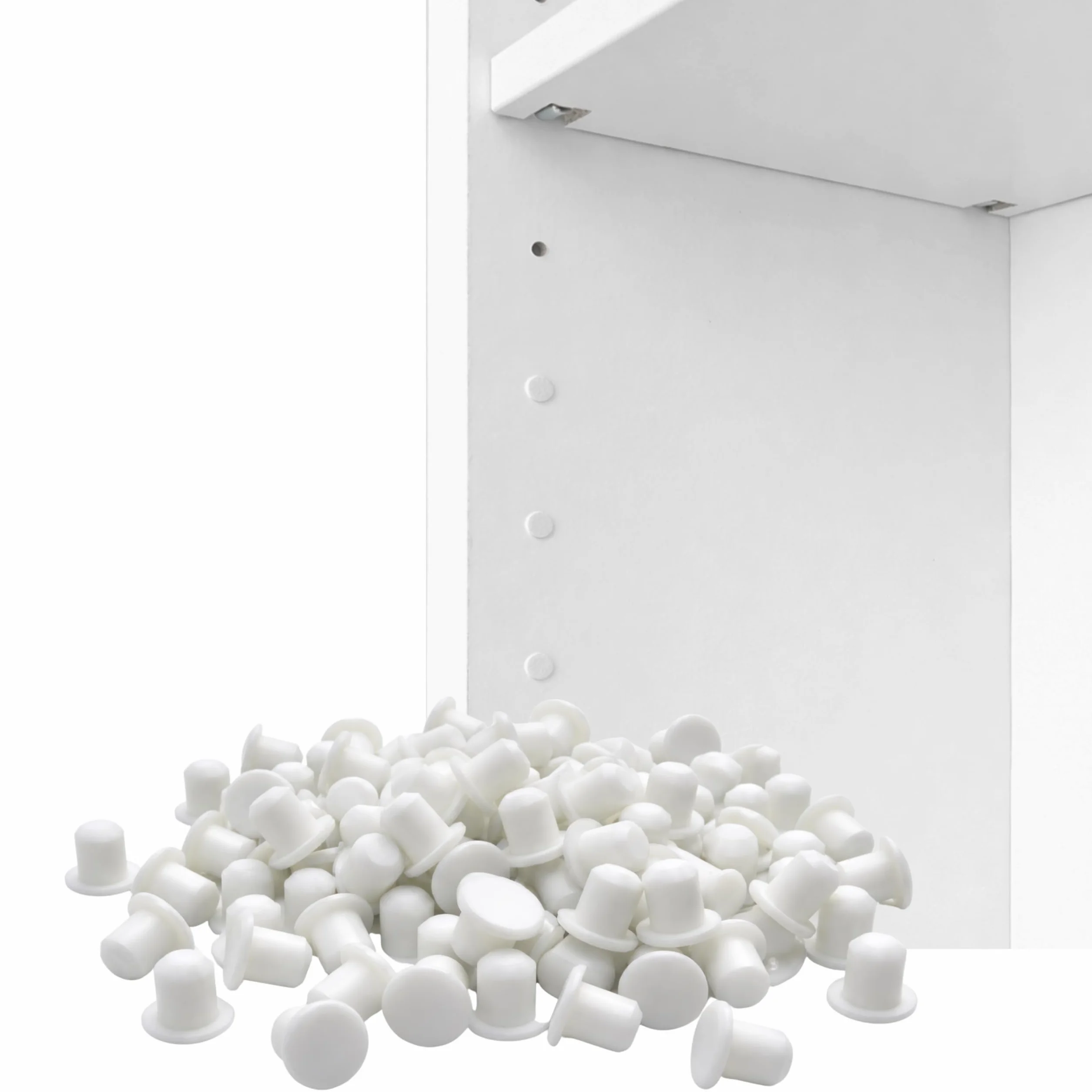 Sintrix Fab Zestaw Zaślepek Biały Ø 3,4 mm do IKEA Platsa KLEPPSTAD Billy 220 sztuk