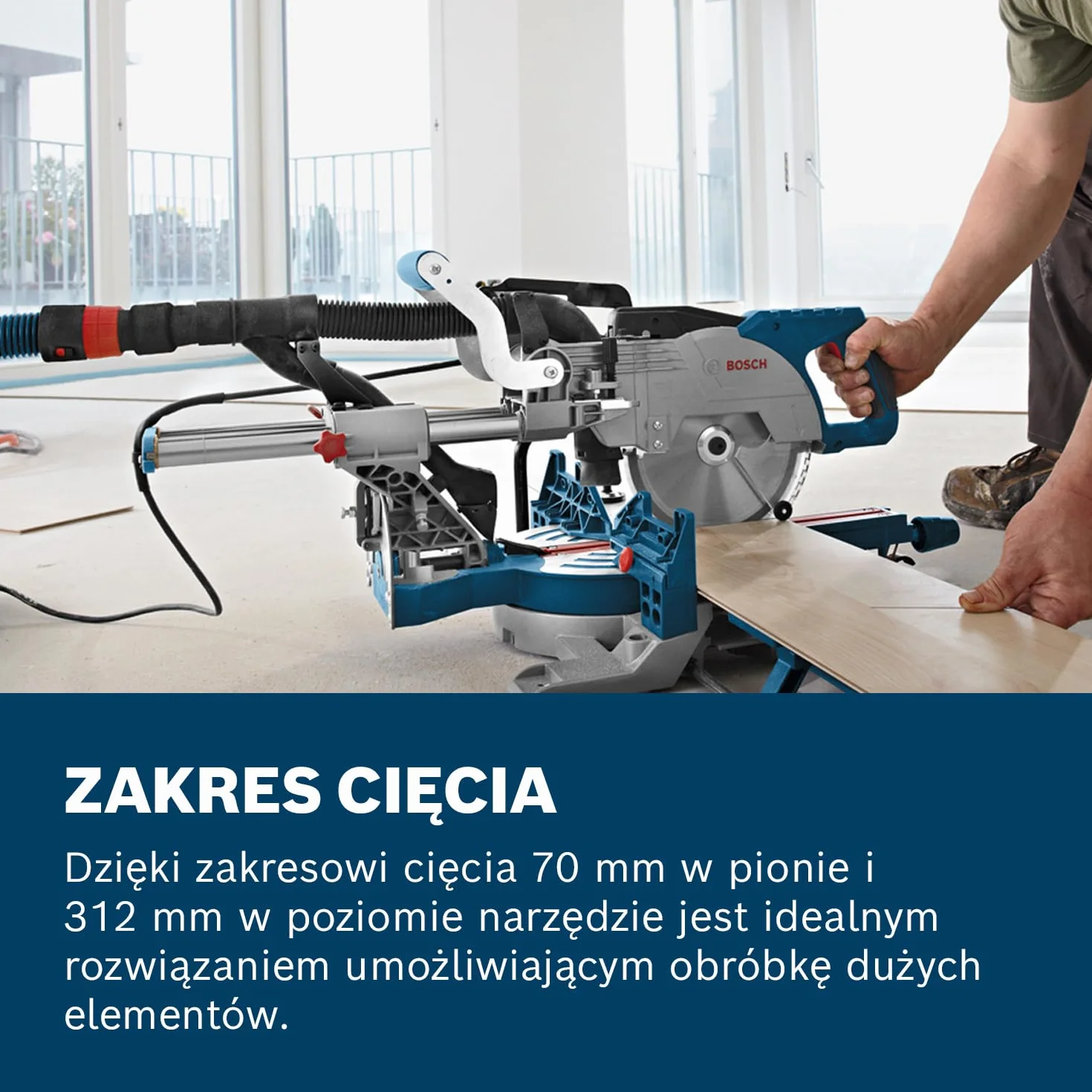 Bosch Professional ukośnica do paneli GCM 8 SJL 1600 W 216 mm