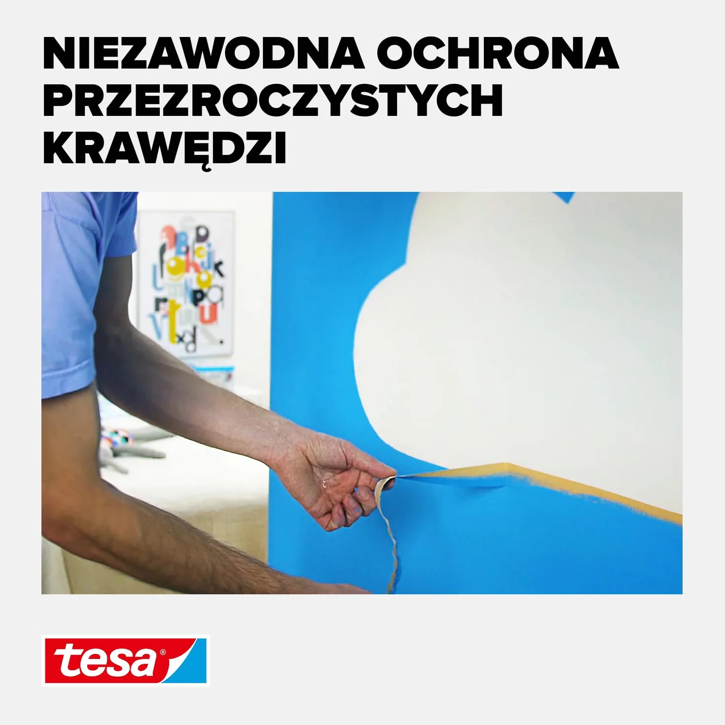 tesa CURVES taśma malarska 25m x 38mm do krzywizn i nieregularnych kształtów