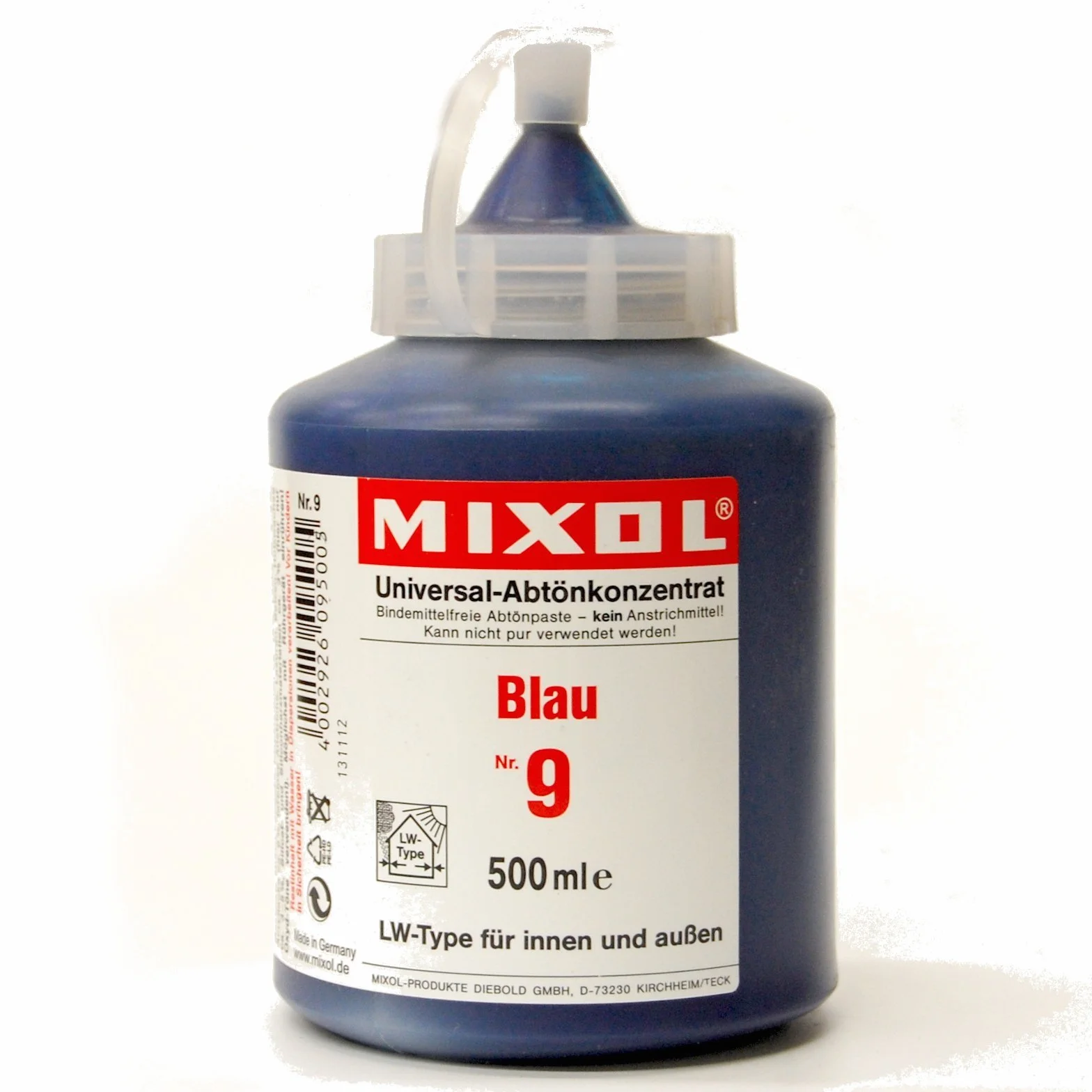 MIXOL uniwersalny koncentrat odcienia # 9 niebieski 500 ml