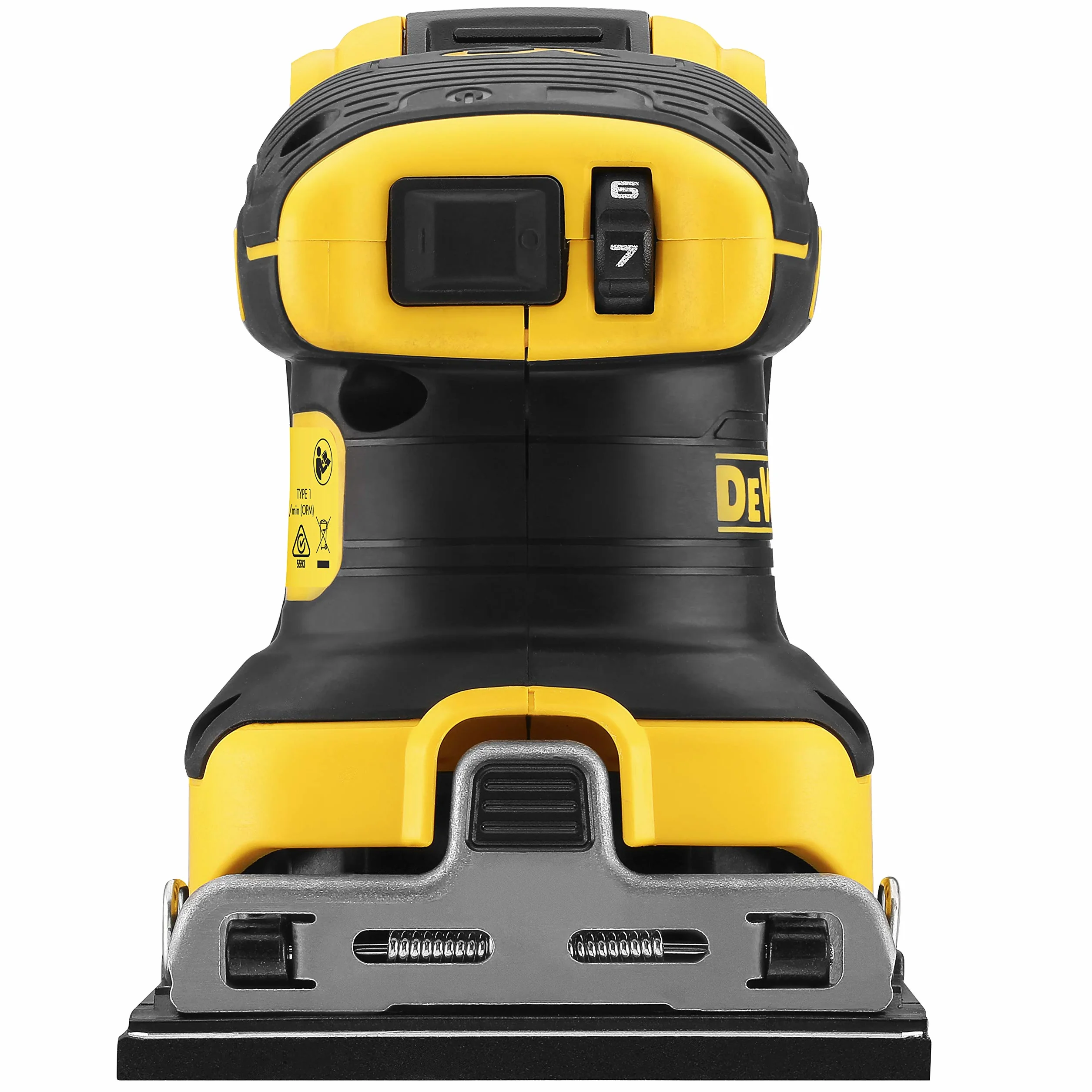 DEWALT Lijarka orbitalna bezszczotkowa XR 18V 1/4