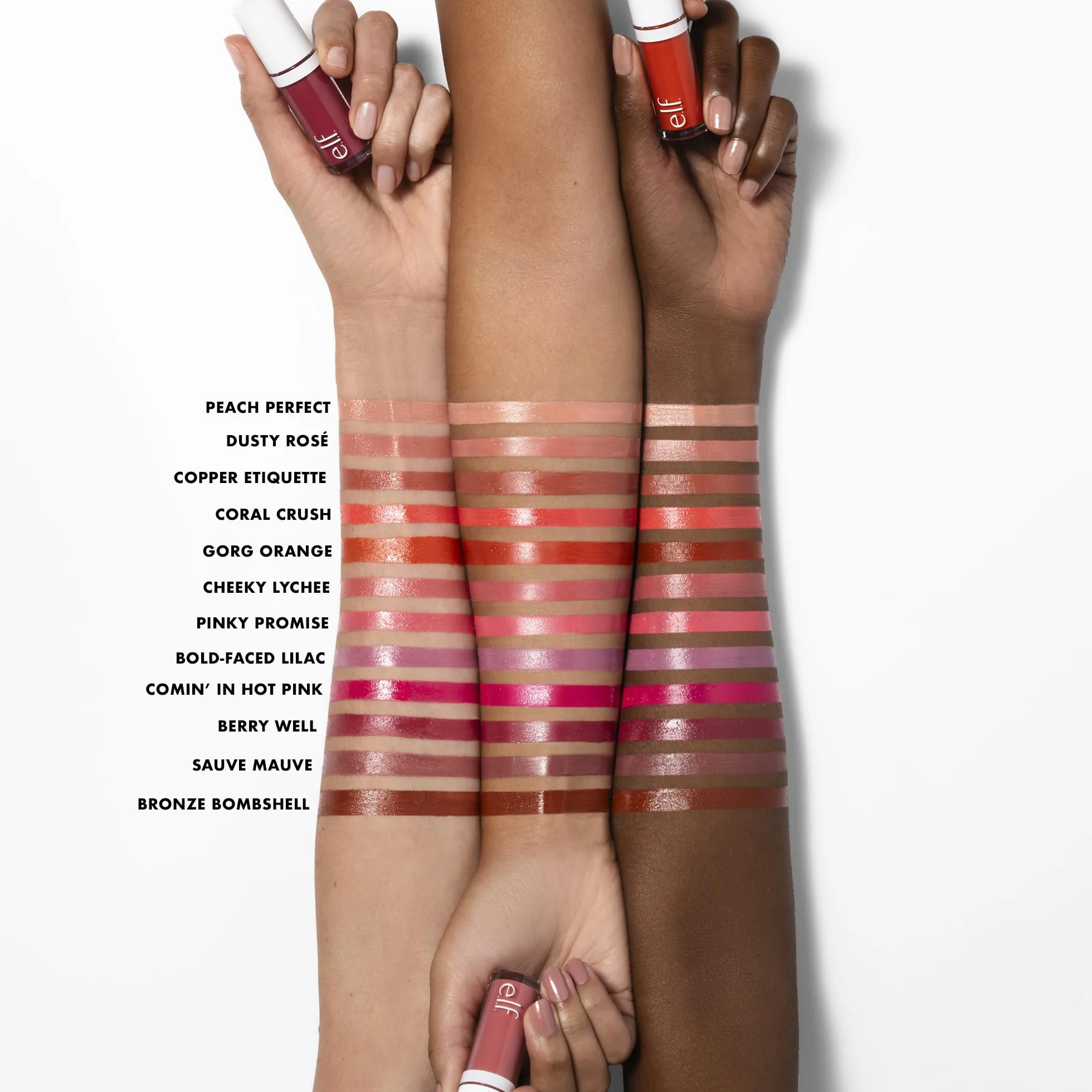 e.l.f. Camo Liquid Blush, długo utrzymujący się płynny róż do wysoko pigmentowanego koloru, zapewnia miękkie, miękkie wykończenie na chrzcie, wegański i nietestowany na zwierzętach, Peach Perfect