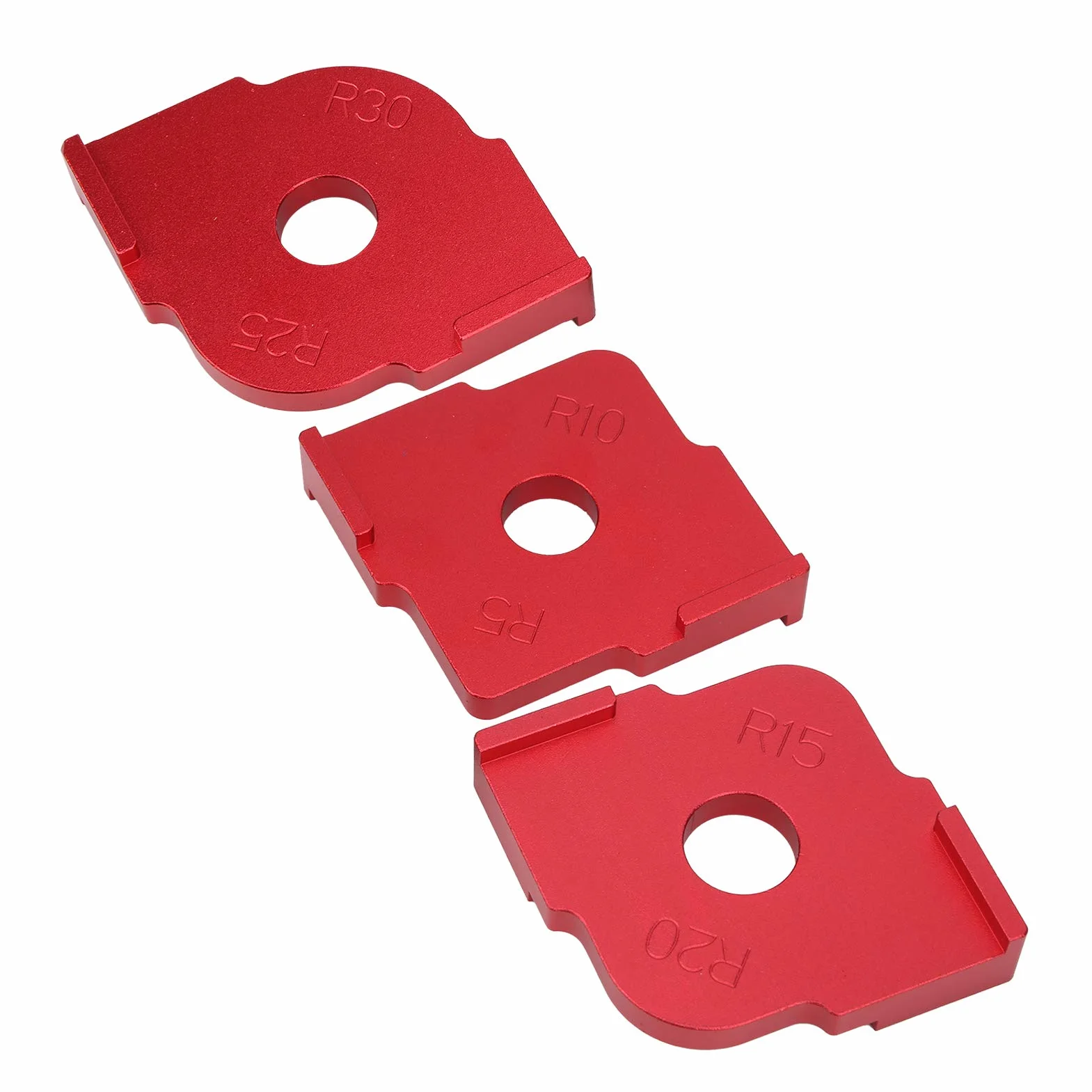 Szablony do frezowania promieniowego Quick-Jig R5 R10 R15 R20 R25 R30 ze stopu aluminium