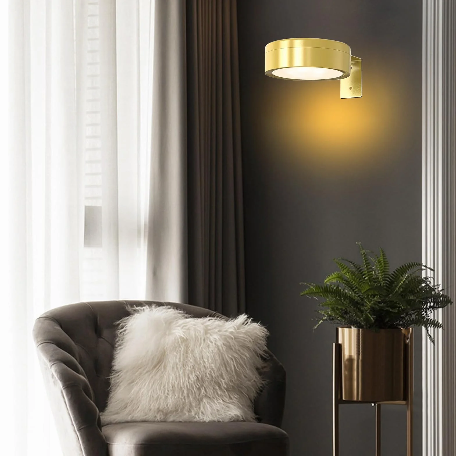 Bezprzewodowa lampa na zdjęcia 4 sztuki oświetlenie ścienne z 3 kolorami pilot zdalnego sterowania akumulatorowa ściemniania timer