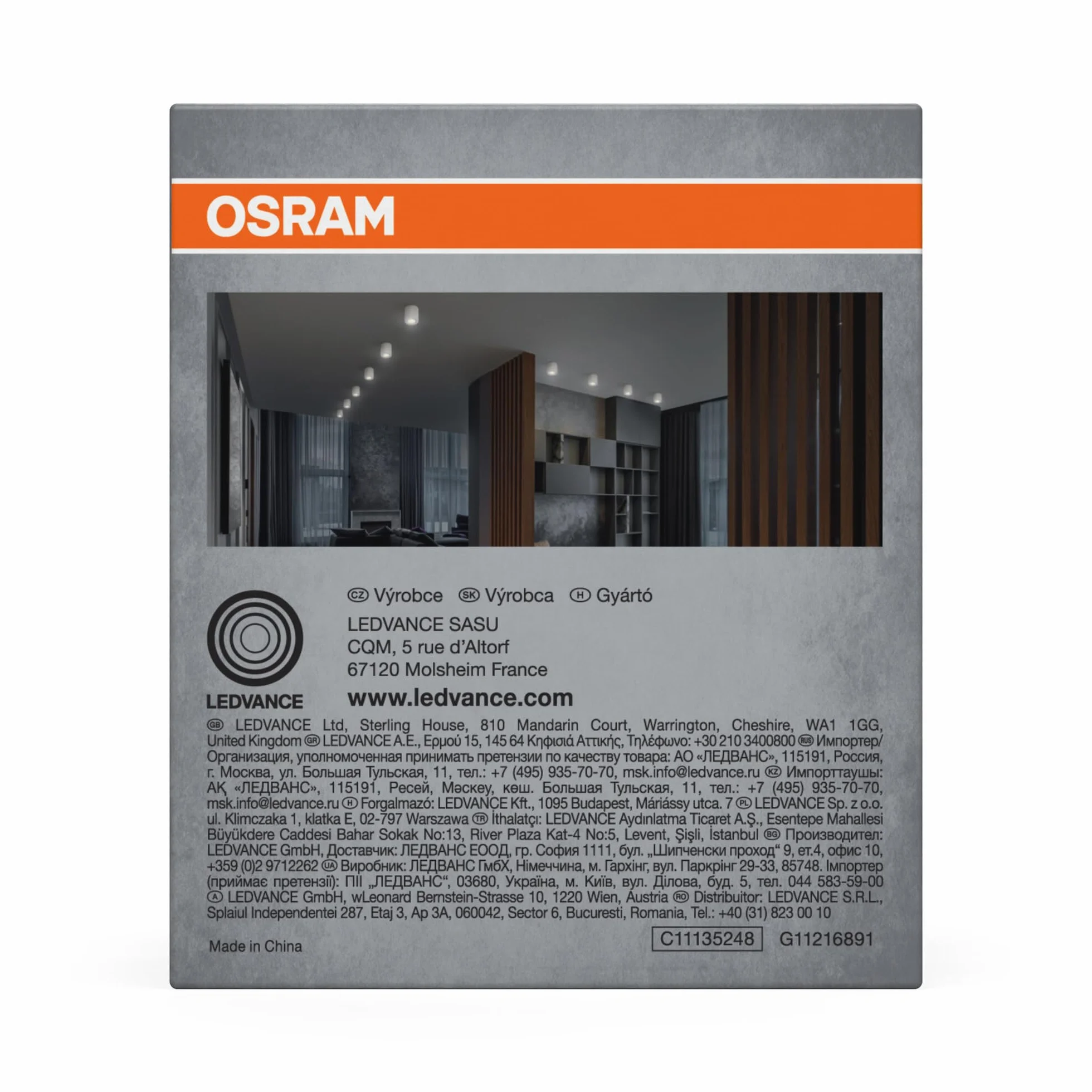 OSRAM Spot Surface Oprawa punktowa GU10 IP20 biała elastyczny kąt rozsyłu