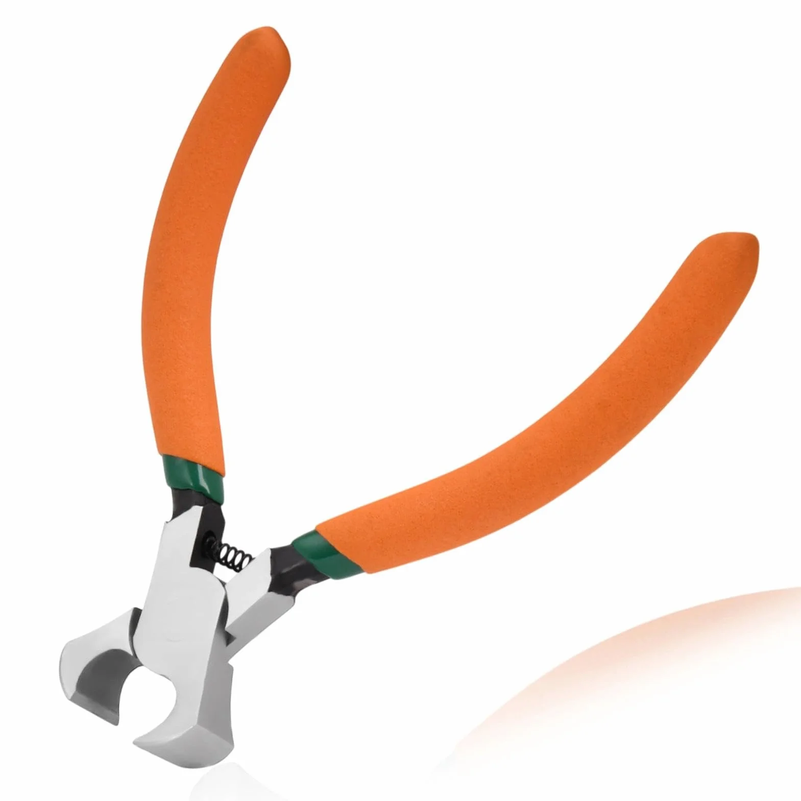 LEONTOOL 4,6" Mini precyzyjny zacisk tnący ze stali węglowej do zamykania zamków błyskawicznych, cięcia drutu i wyciągania gwoździ