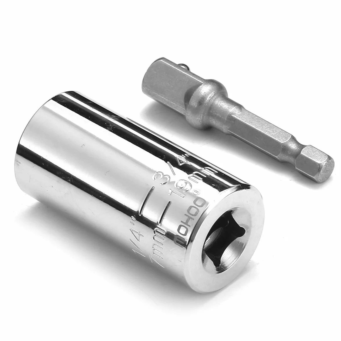 Zestaw kluczy nasadowych 7-19 mm, uniwersalny adapter narzędzi ręcznych, zestaw naprawczy do motoryzacji