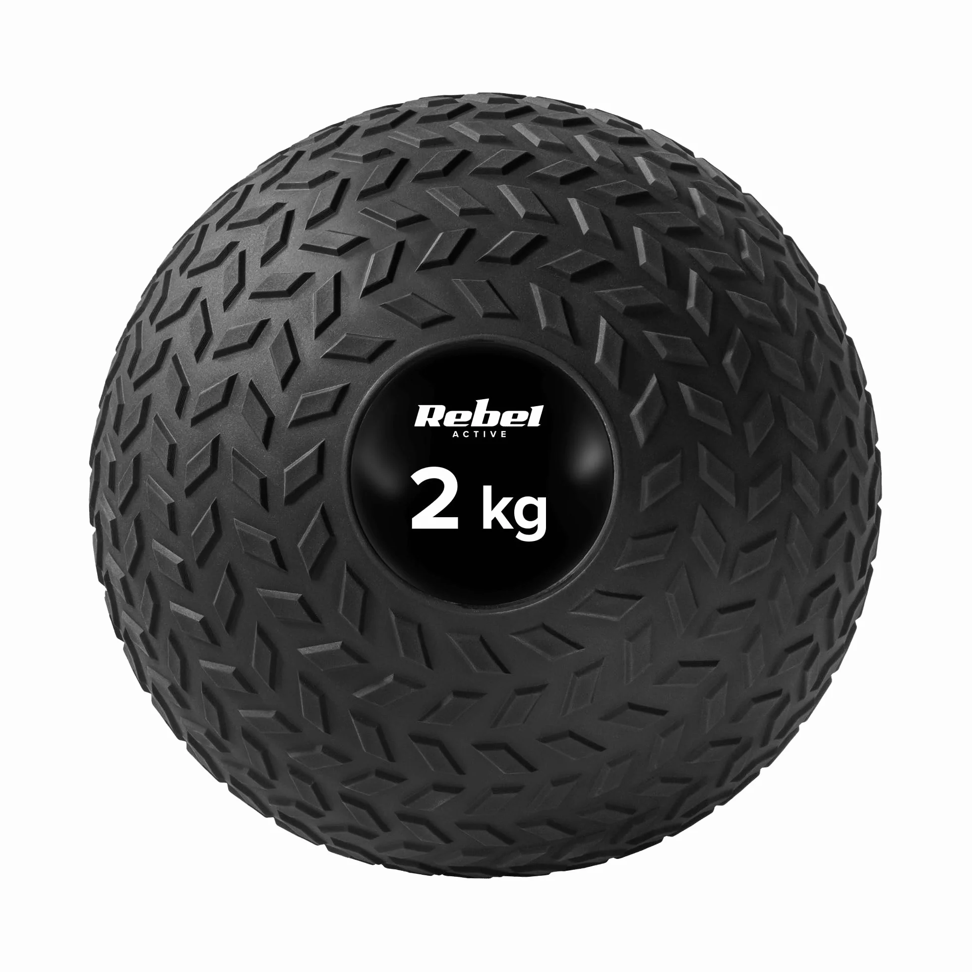 Rebel Mała Piłka Lekarska Do Ćwiczeń Rehabilitacyjna Slam Ball 23cm 2kg RBA-3108-2