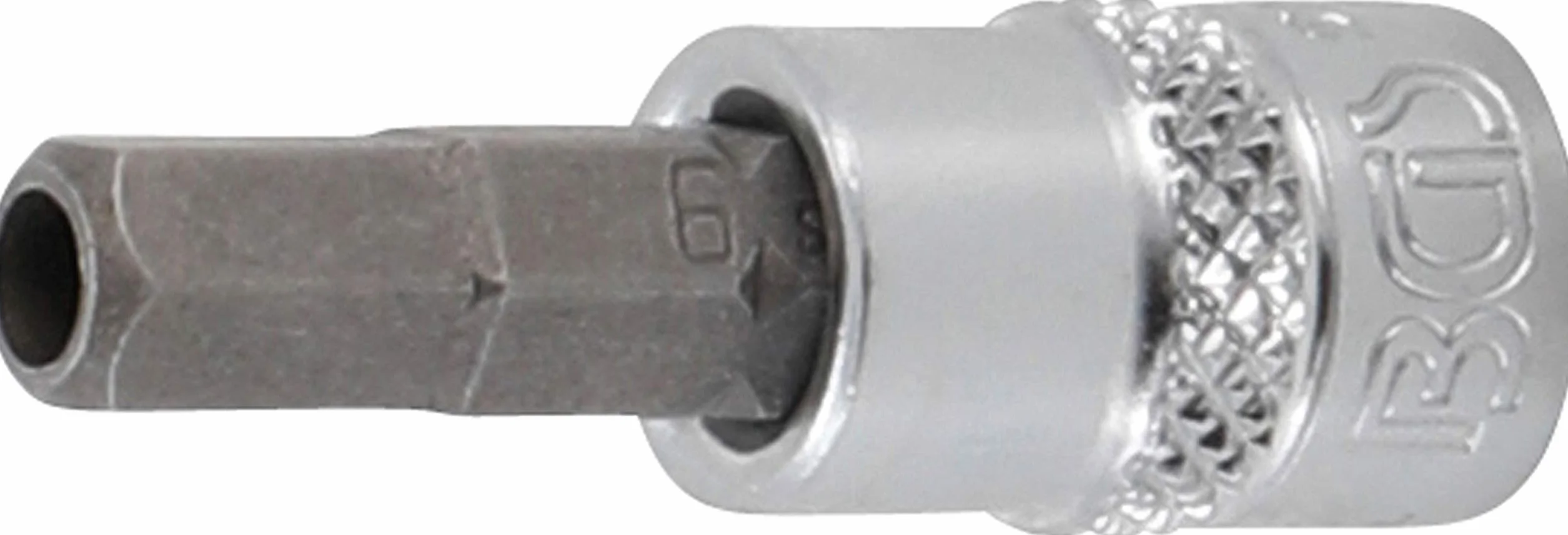BGS 5156 Zestaw nasadek do bitów napęd 6,3 mm (1/4") gniazdo sześciokątne z otworem 2 - 7 mm 8 szt.