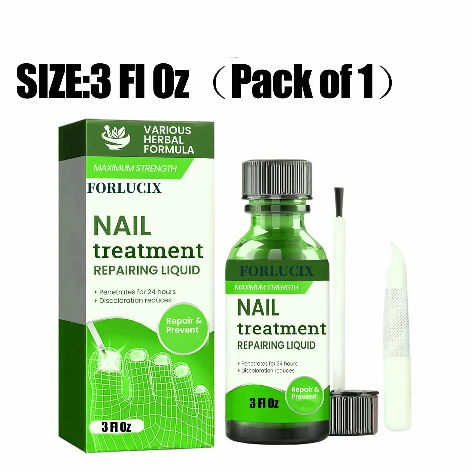 Extra Strength,3 Fl Oz(Pack of 1),Green