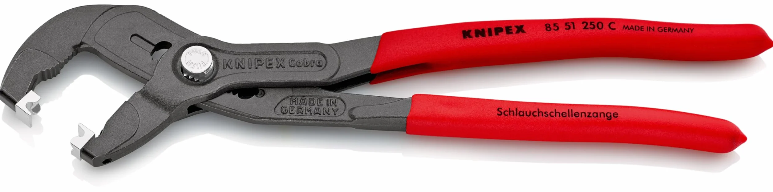 KNIPEX Szczypce do opasek zaciskowych Click 85 51 250 C SB fosforanowane