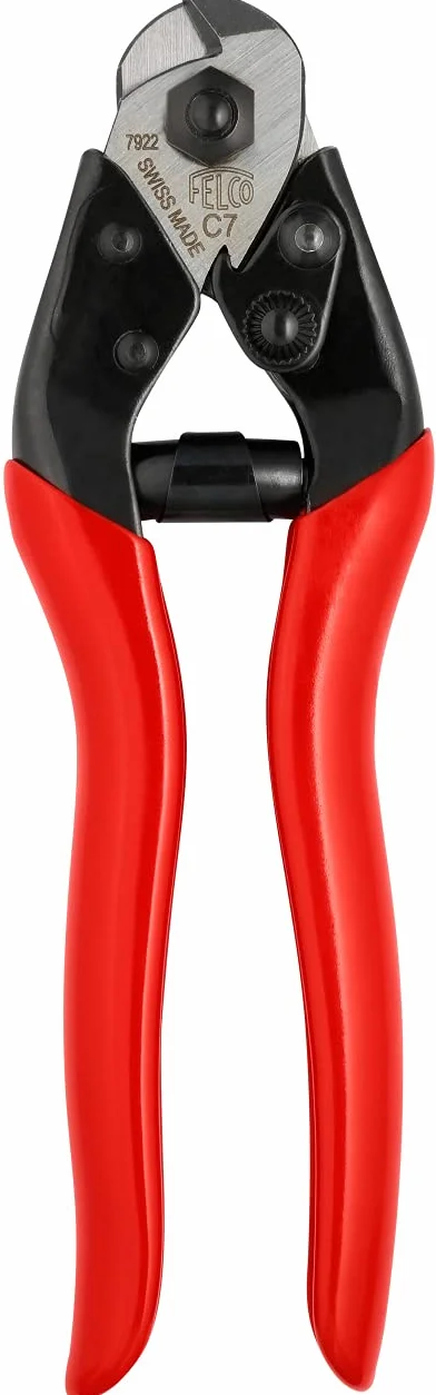 FELCO C7 obcinak do kabli jednoręczny, hartowane ostrze stalowe, Ø 7 mm, 190 mm