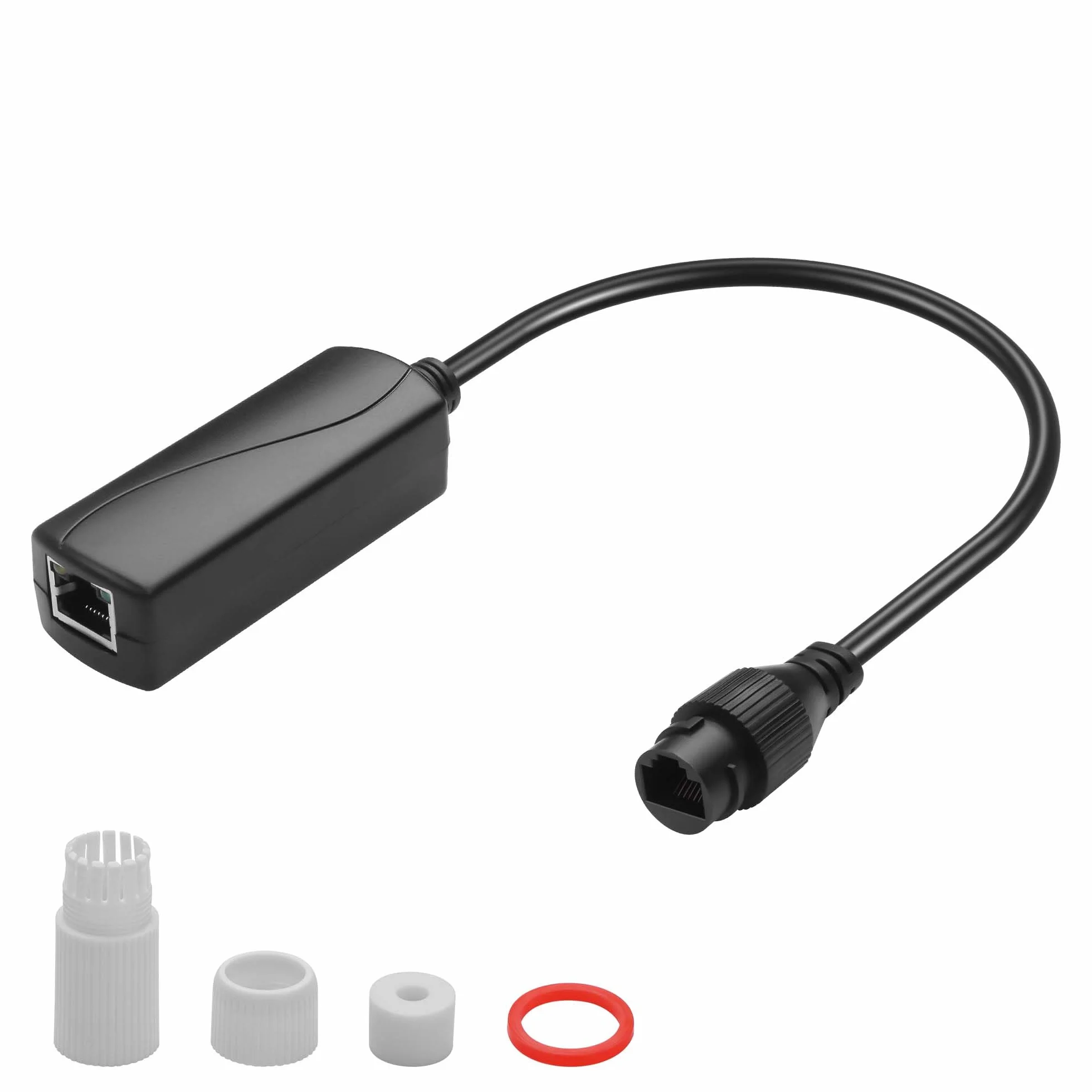 GINTOOYUN Konwerter Poe RJ45 48V na 24V