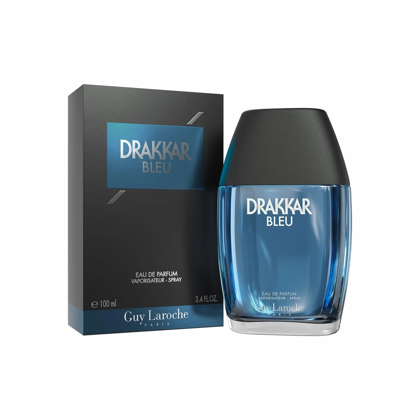 Guy Laroche Drakkar Bleu, Ikoniczny projektancki zapach, potężne, wodne i świeże perfumy, 100 ml