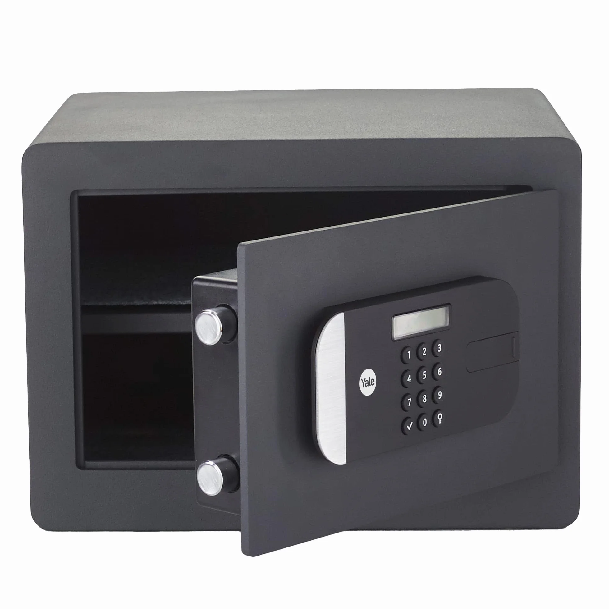 Yale YSEM/250/EG1 Sejf Domowy 18.6l 35x30x25 cm Czarny Wyświetlacz LCD