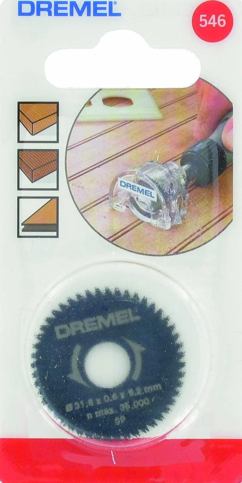 Dremel Tarcza do cięcia wzdłużnego poprzecznego 31,8 mm 546