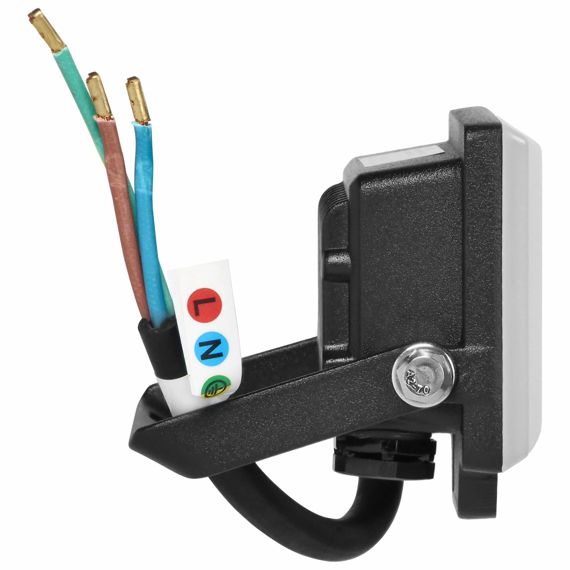 Lampa Zewnętrzna LED IP65 Aluminium Poliwęglan 10W 800lm Kąt 110°