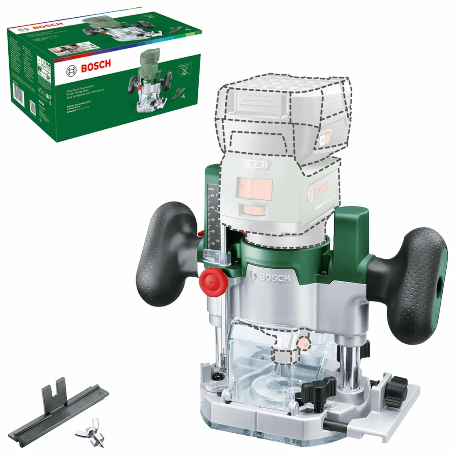 Bosch moduł górnowrzecionowy AdvancedTrimRouter 18V-8 do frezowania szczelin i krawędzi