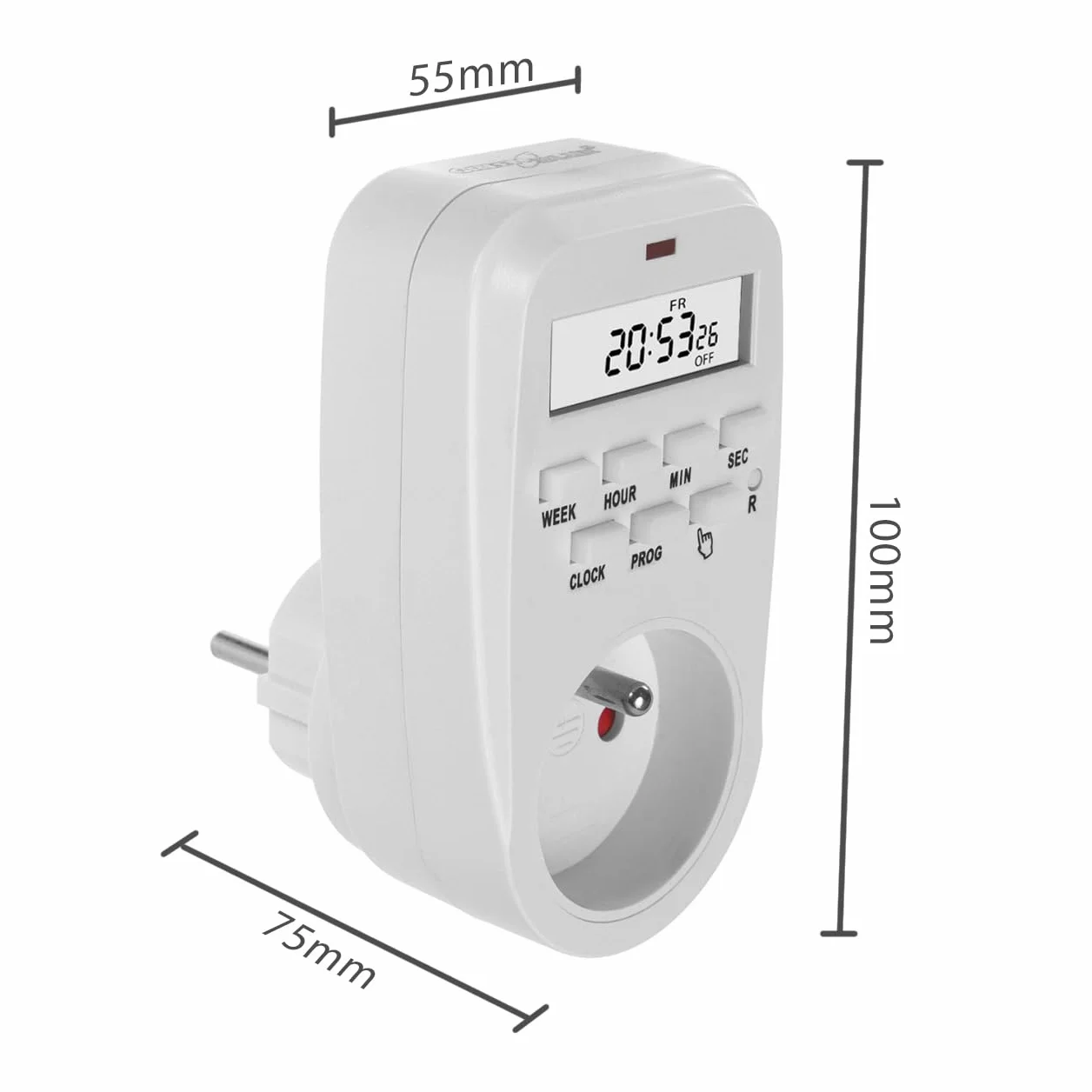 GreenBlue GB362 E Włącznik Czasowy Timer Cyfrowy 16A IP20