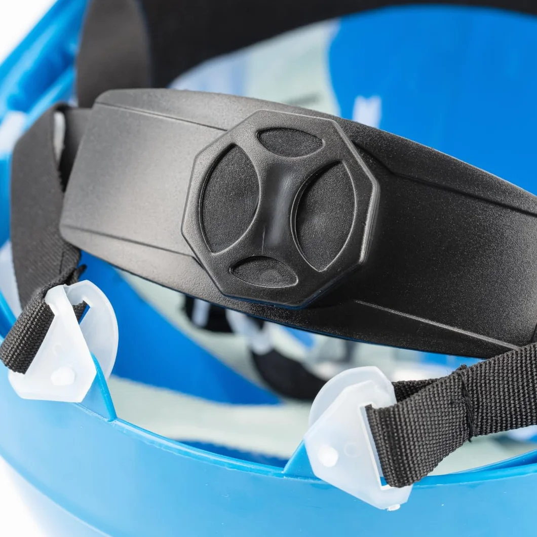 Högert Technik PLONER kask ochronny niebieski uniwersalny EN 397