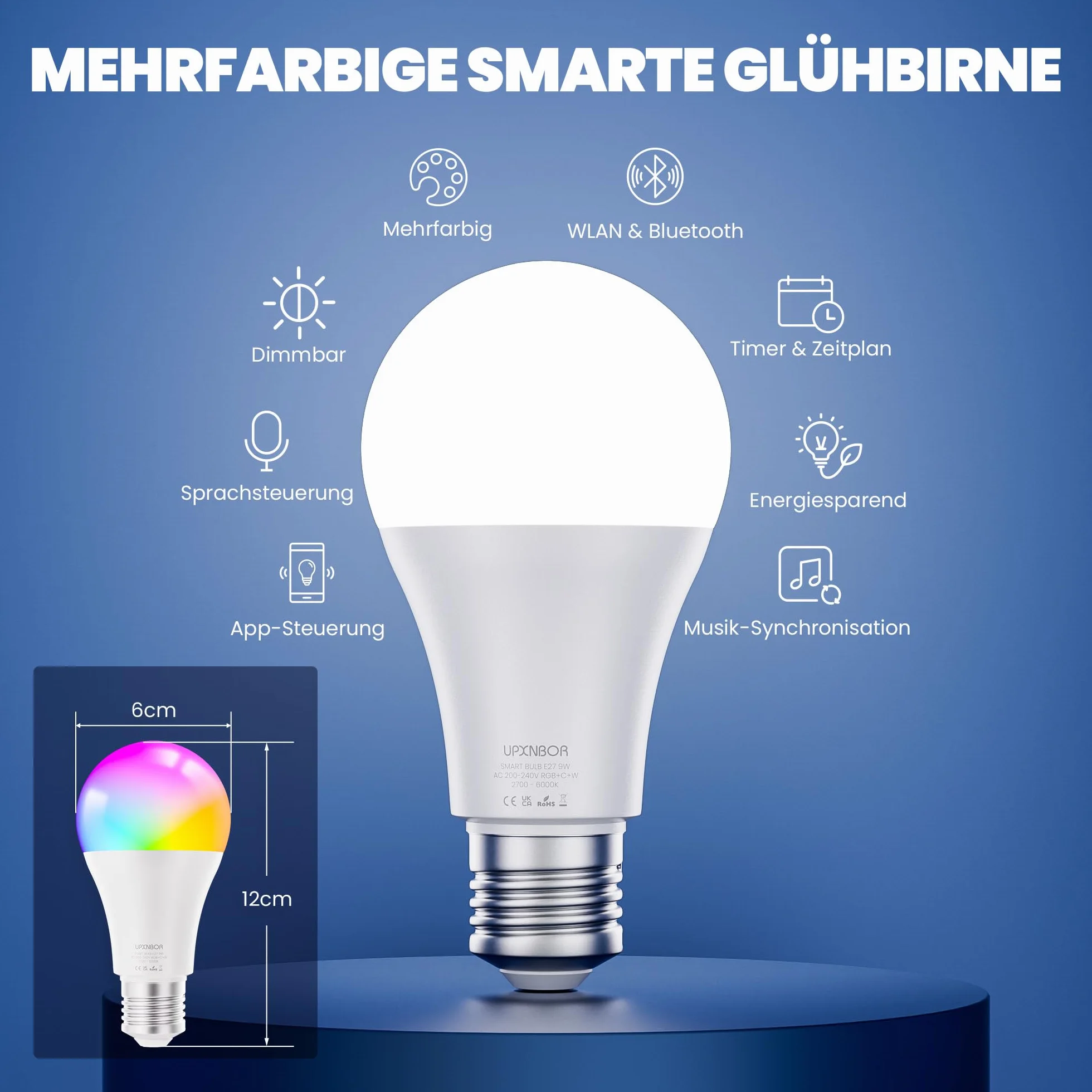 Smart Bulb WiFi E27