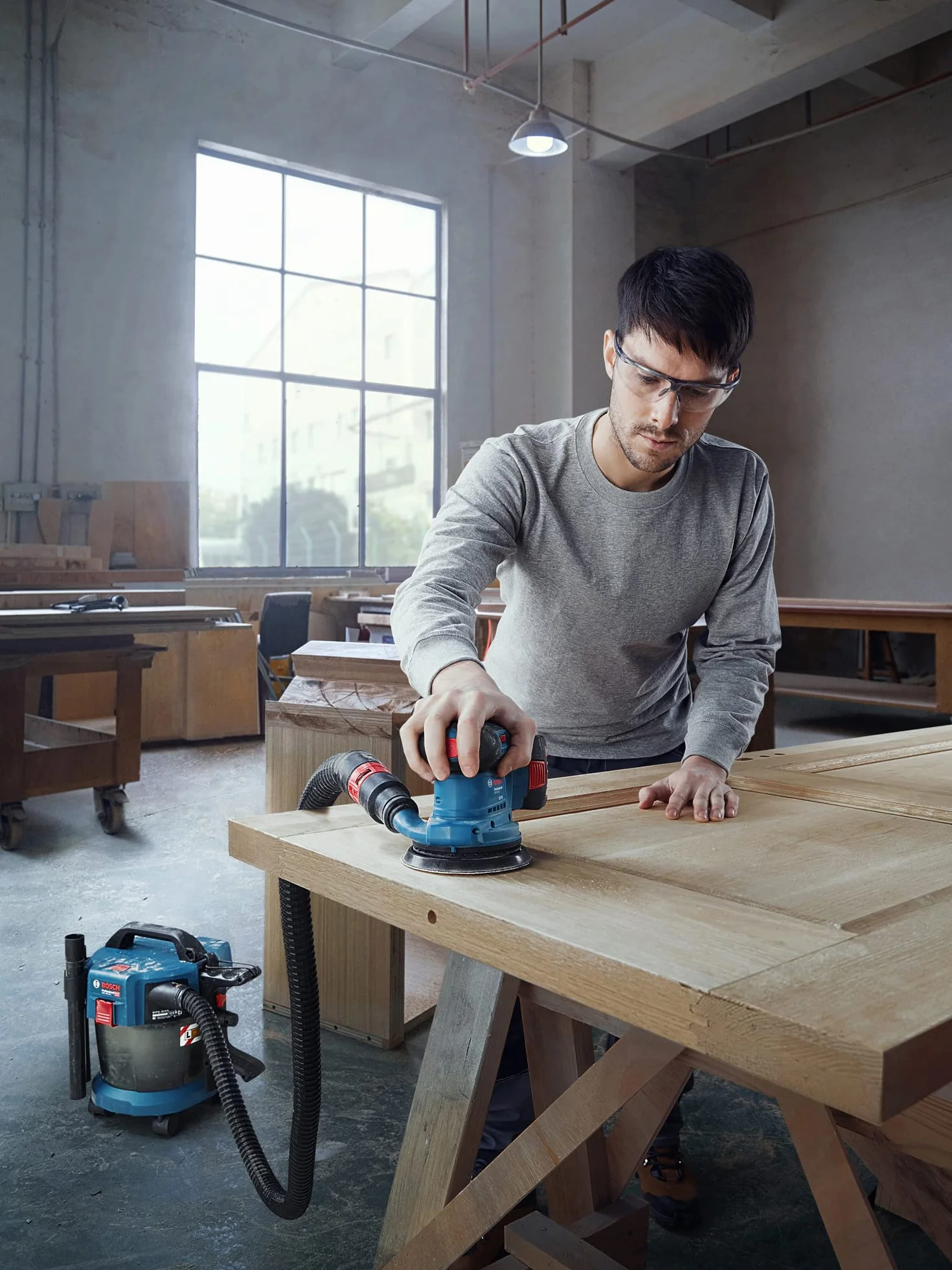 Bosch Professional GEX 185-LI szlifierka mimośrodowa 18V bezszczotkowa