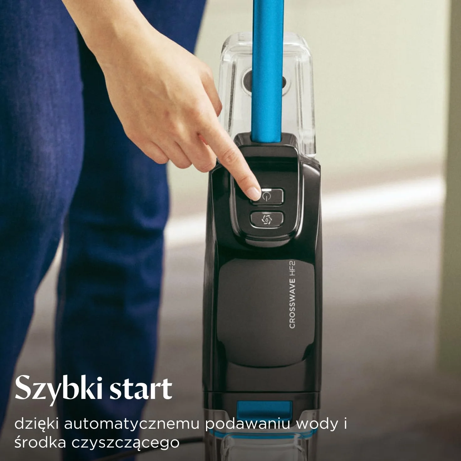 BISSELL CrossWave HF2 Odkurzacz Piorący na Mokro i Sucho 3845N