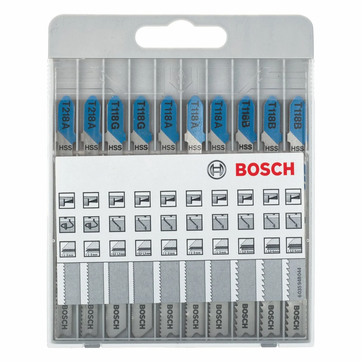Bosch Professional X-Pro Line JSB Set Basic for Metal 10pc