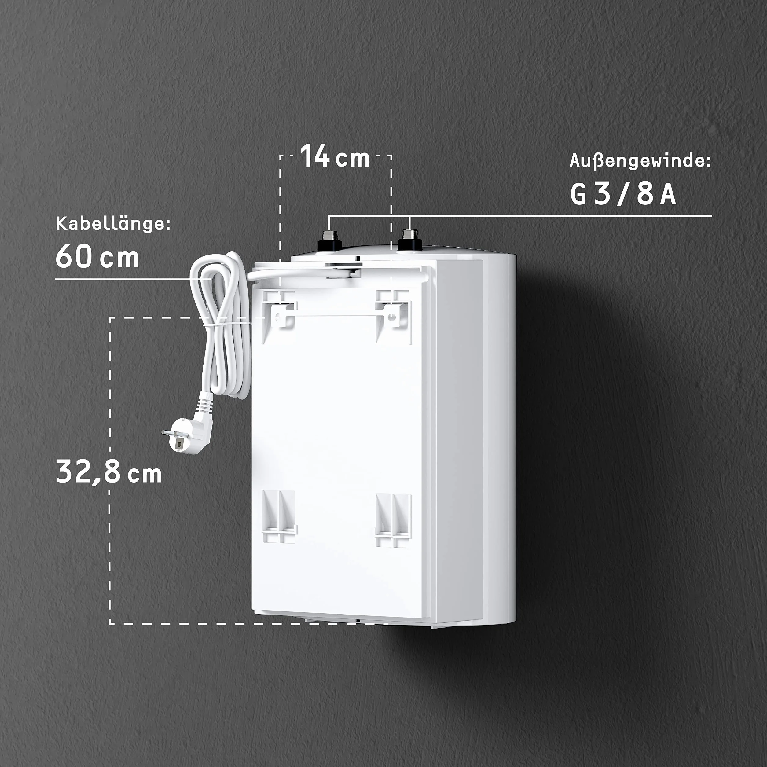 Stiebel Eltron 221115 Zasobnik Ciepłej Wody SNU 5 SL, Biały, 230 V, 5 L
