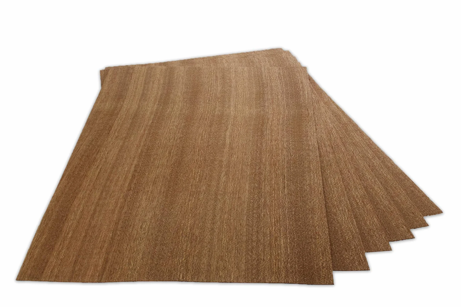 Real Mahoń Fornir drewniany - Opakowanie 6 arkuszy - Format A4 (ok. 21 cm x 29 cm) - Fornir do intarsji, rzemiosła, modelarstwa, paneli, szafek i naprawy mebli