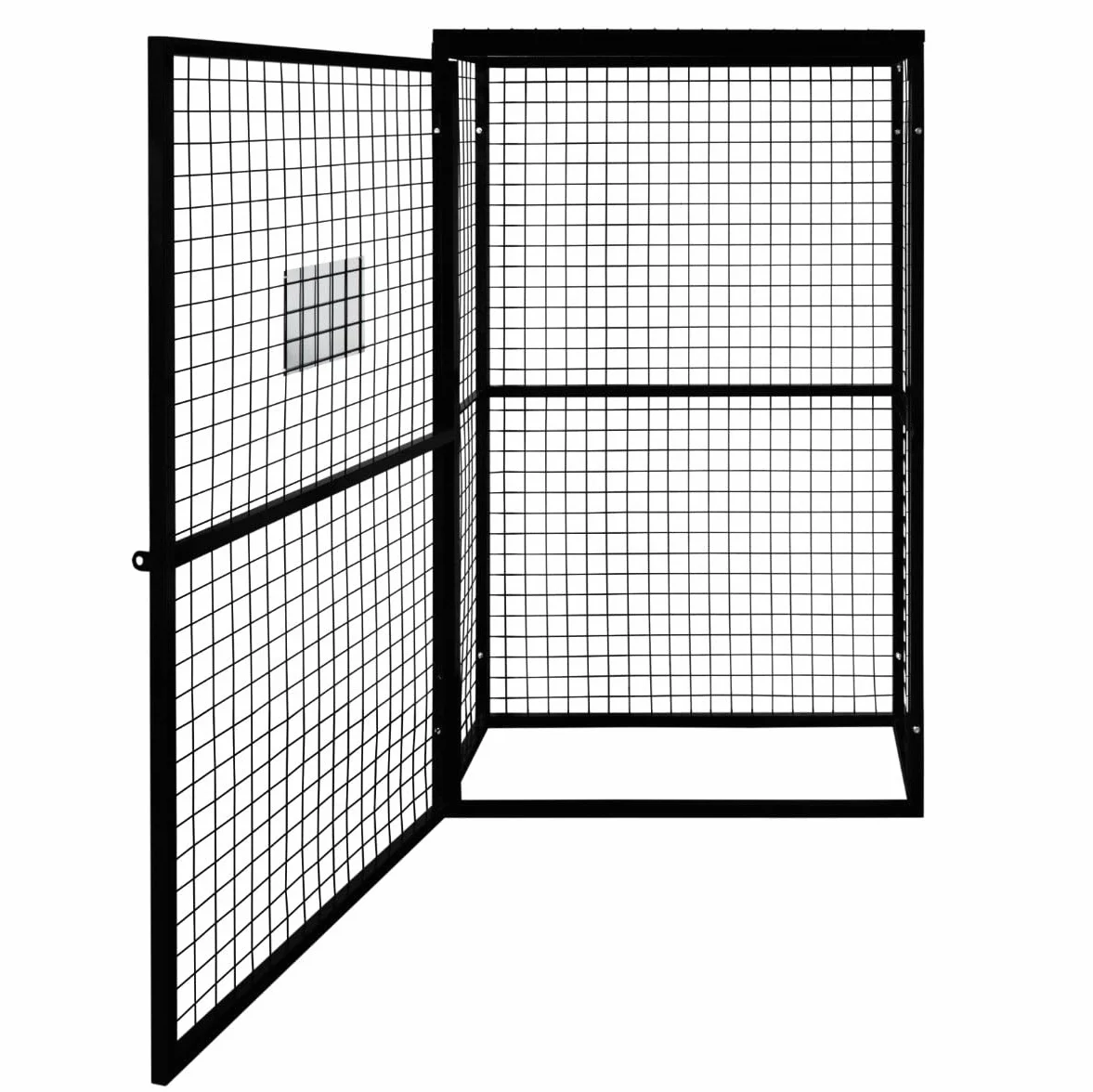 Klatka na butelkę gazową 184x116x57 cm składana stal ocynkowana 3 mm drut 6x19 kg 2x47 kg propanu