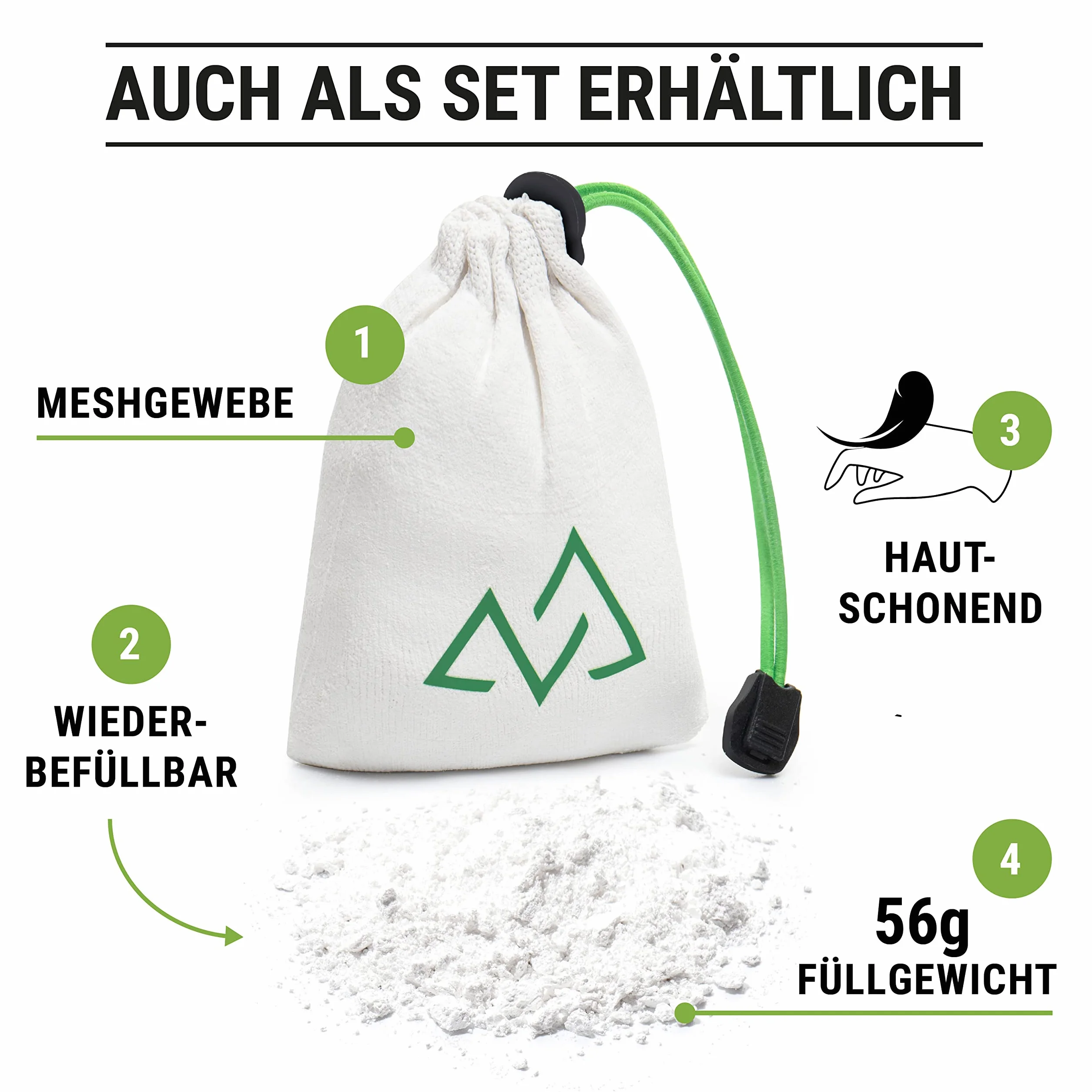 Original Premium Chalkball (56g) wielokrotnie napełniana kreda i magnezja do wspinaczki, boulderingu, podnoszenia ciężarów, cross fit, gimnastyki, a także tańca na słupie…