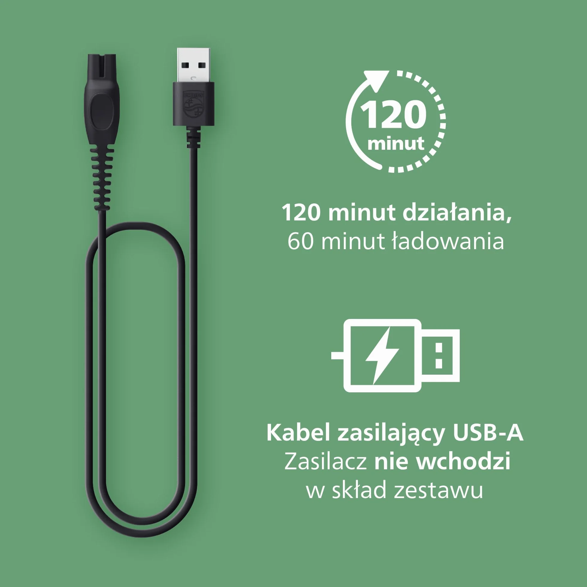 17-elementowy trymer Philips Multigroom All-in-One z serii 7000: trymer do twarzy, głowy i ciała, samoostrzące się metalowe ostrza, 26 ustawień długości (0,5-20 mm), model MG7961/15