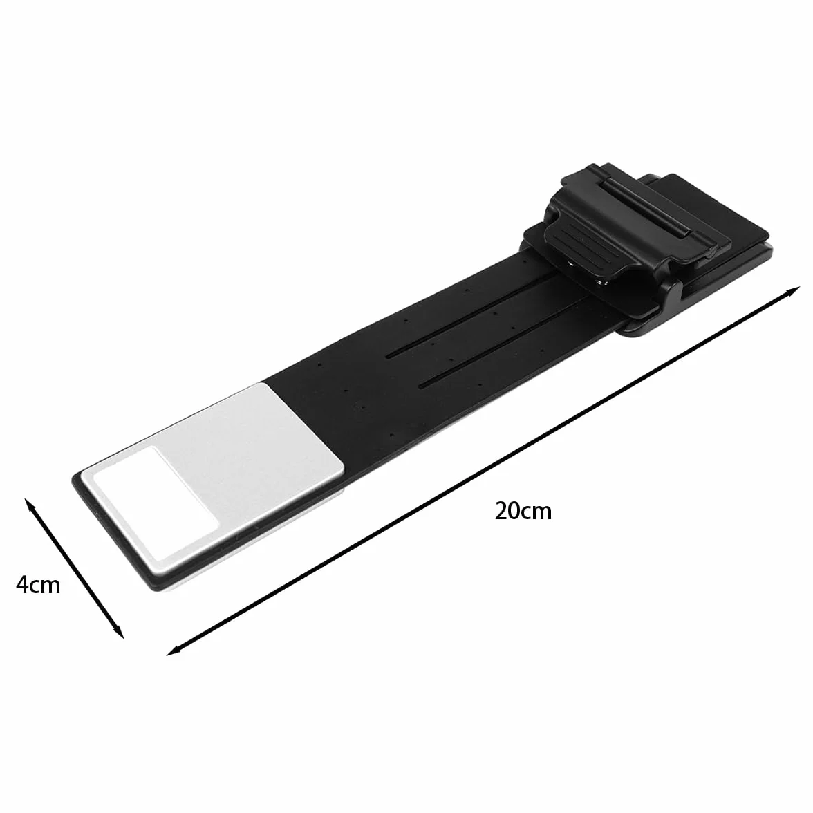 Lampka do czytania 3 poziomy jasności USB czarna