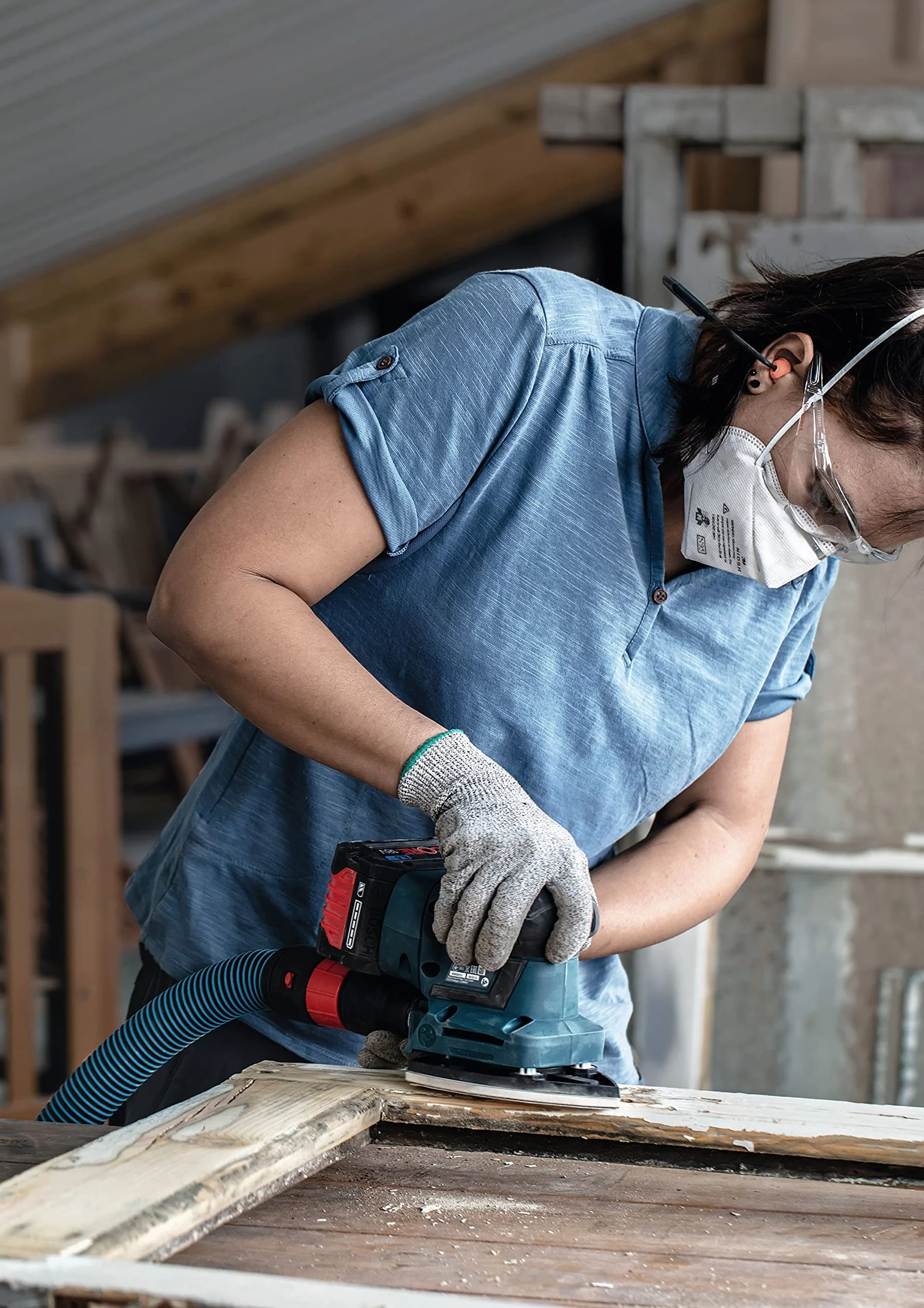 Bosch Papiery ścierne EXPERT C470 6 otworów Ø 115x107 mm Ziarnistość 120 Akcesoria Szlifierka oscylacyjna