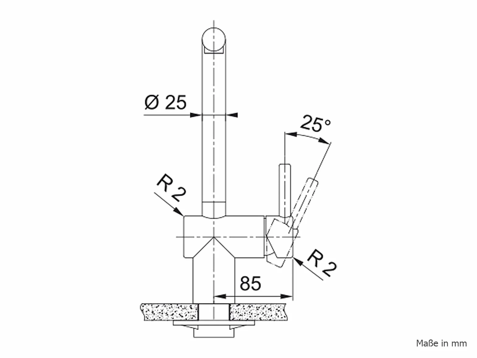 FRANKE Atlas Neo M pull-out armatura zlewozmywakowa złota