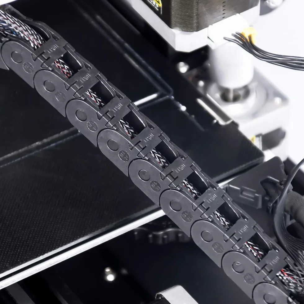 Redrex łańcuch do ciągnięcia 10 mm x 11 mm z tworzywa sztucznego do maszyn CNC