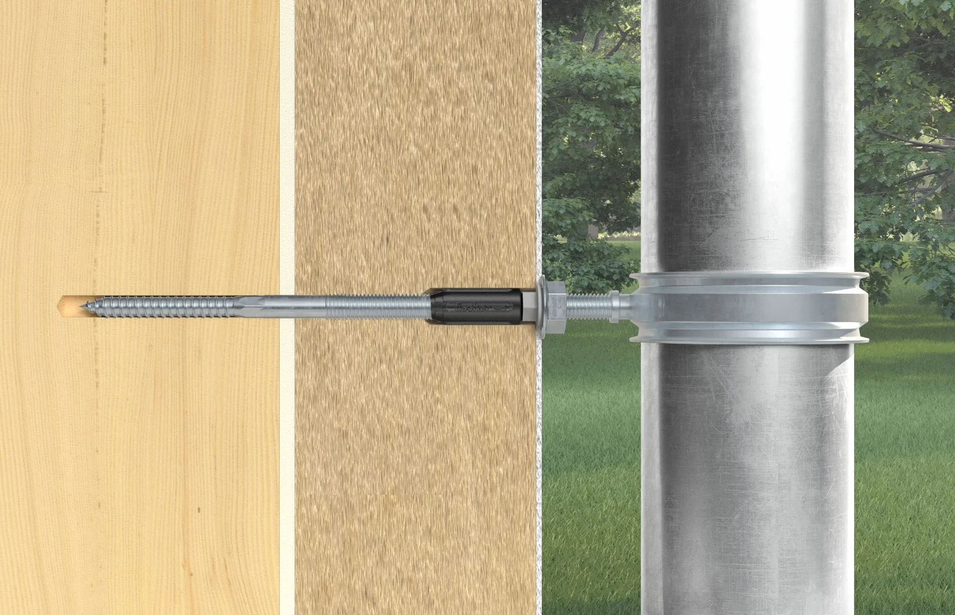 fischer System montażowy TherMax 8/120 M6 kotwy izolacyjne do zewnętrznych systemów izolacji termicznej