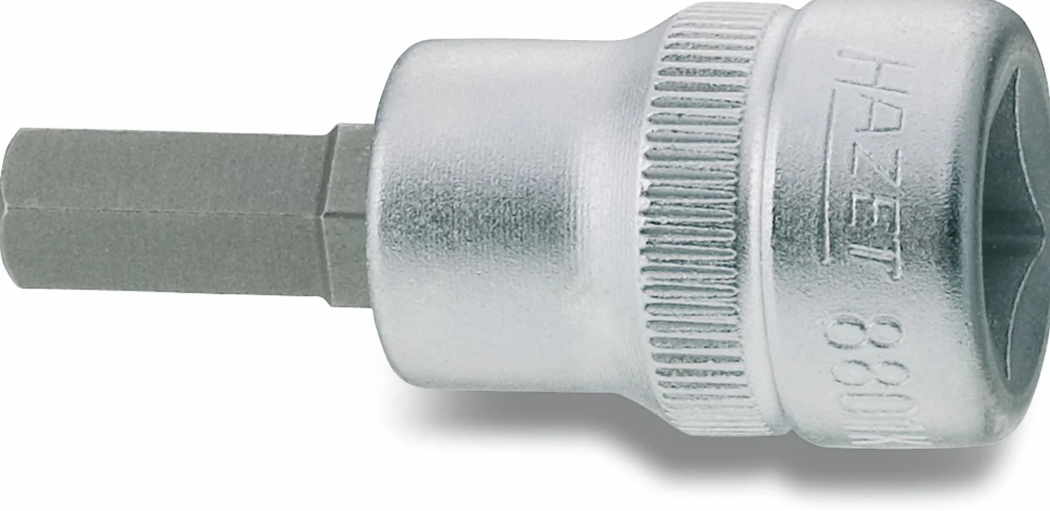 Nasadka końcówka wkrętakowa 3/8" 6-kątna HEX 6x43,5mm HAZET