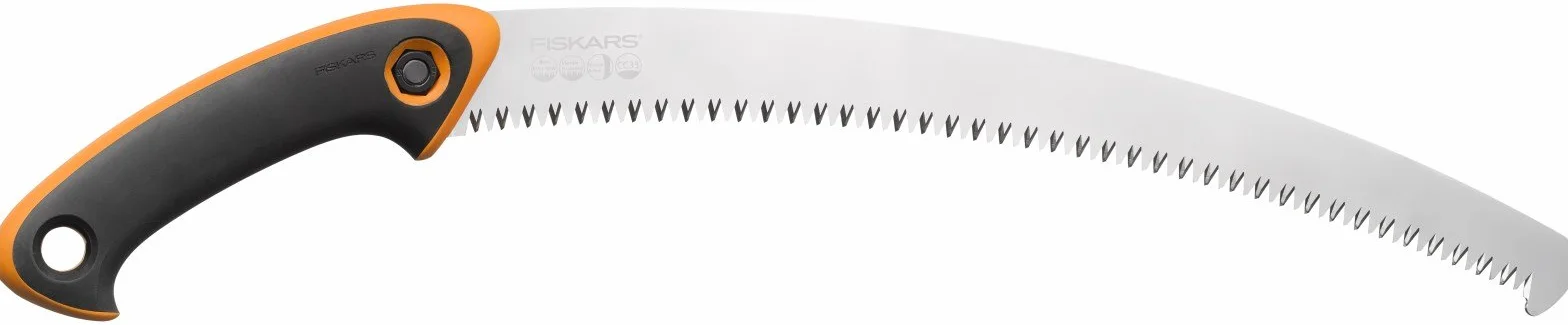 Fiskars Piła profesjonalna SW-330 do świeżego drewna, grube zęby, stalowe ostrze