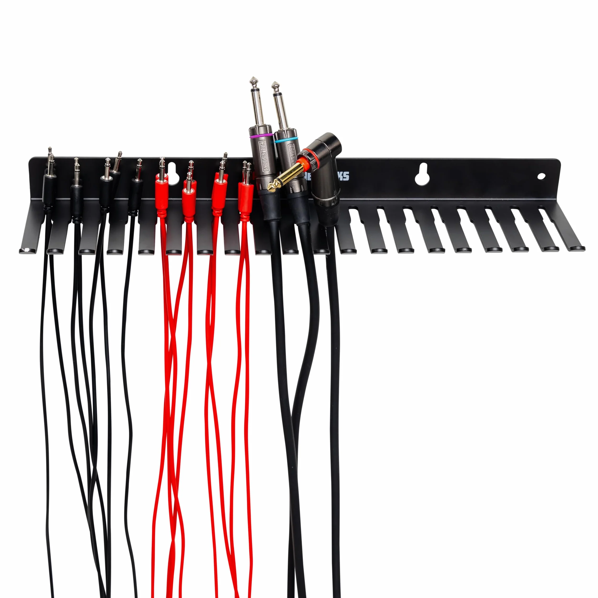 Gator Frameworks ścienny wieszak na kable organizer 19 gniazd 5-9 mm GFW-CABLEHANGER