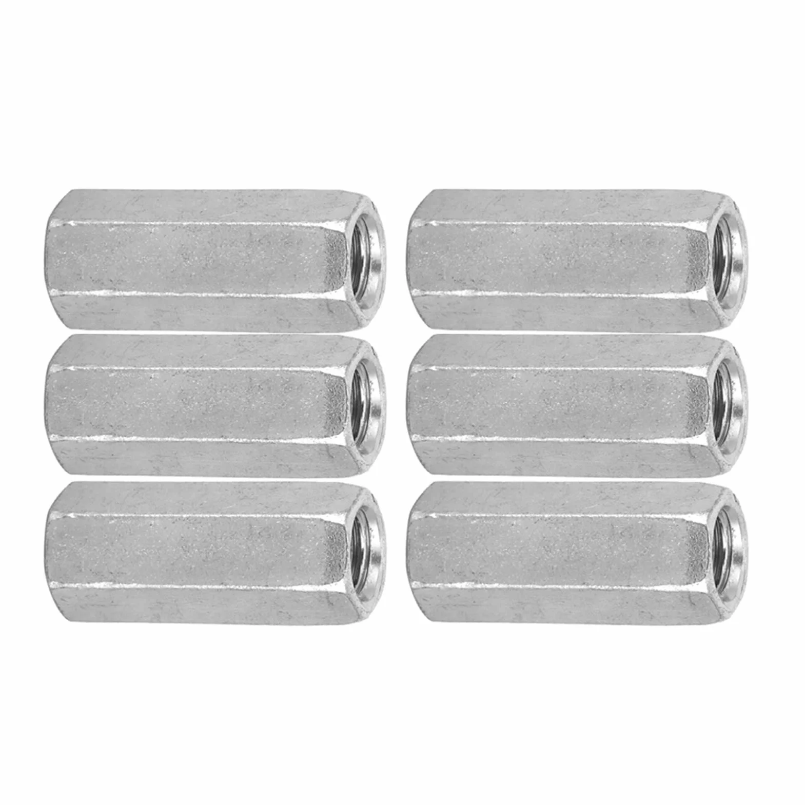 Nakrętki Sześciokątne Samohamowne M8 x 30 mm Stal Węglowa Ocynkowana Komplet 10 Sztuk
