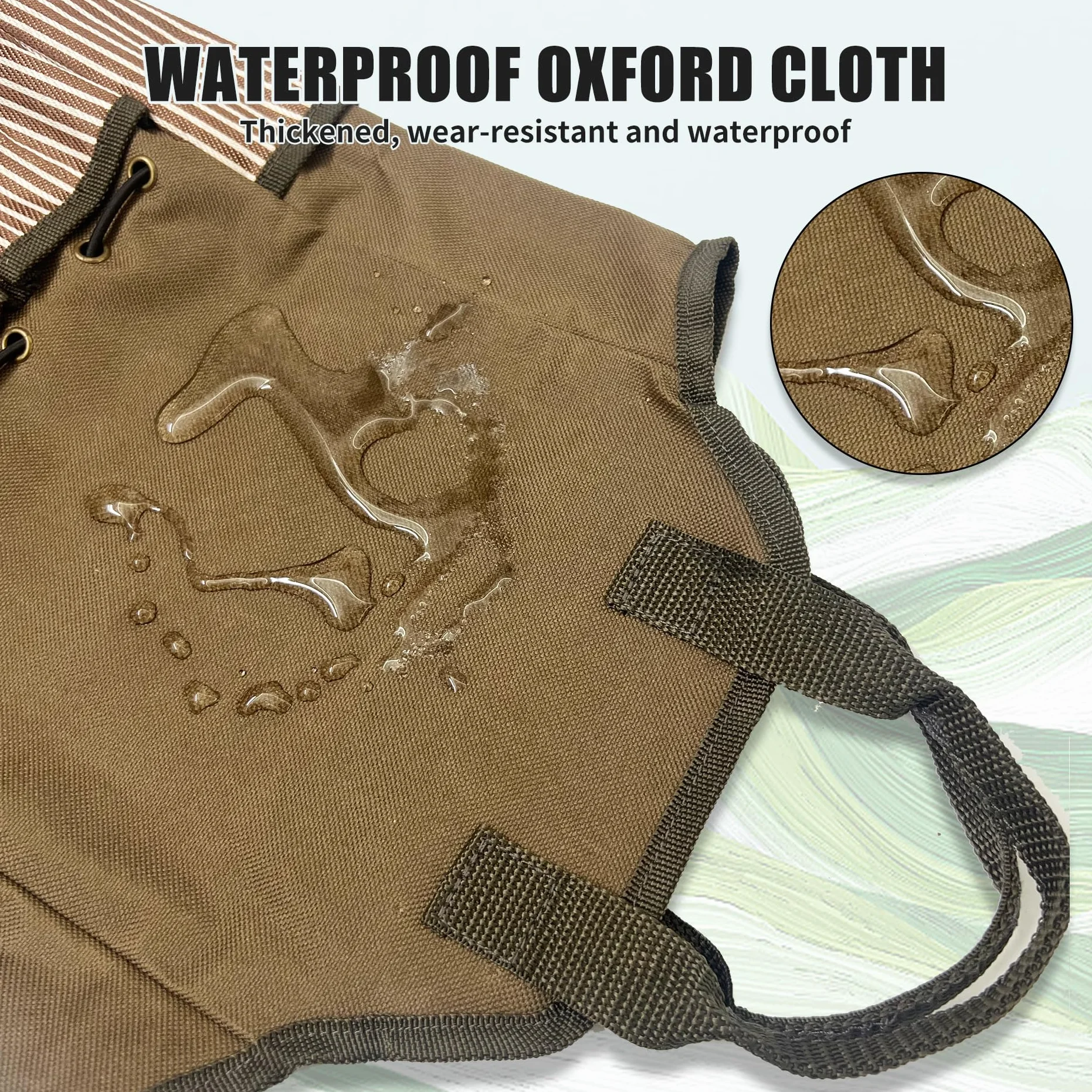 Oxford Garden Tote Organizer do przechowywania z uchwytami