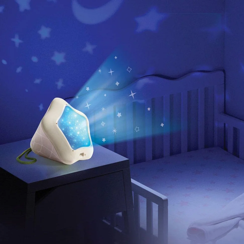 Tiny Love Boho Chic Lampka Projektor Muzyczny Mały Marzyciel 3w1 Mobilna Karuzela Muzyczna z Kojącym Nocnym Niebem 17 Melodii od Urodzenia
