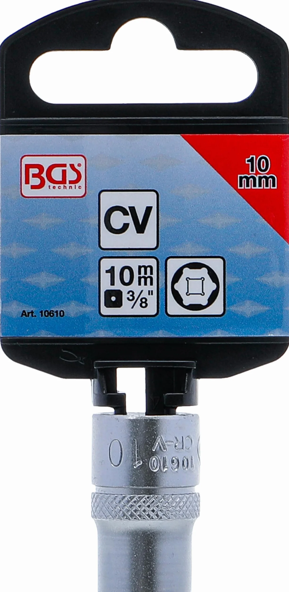 BGS 10610 Nasadka sześciokątna 10 mm (3/8")