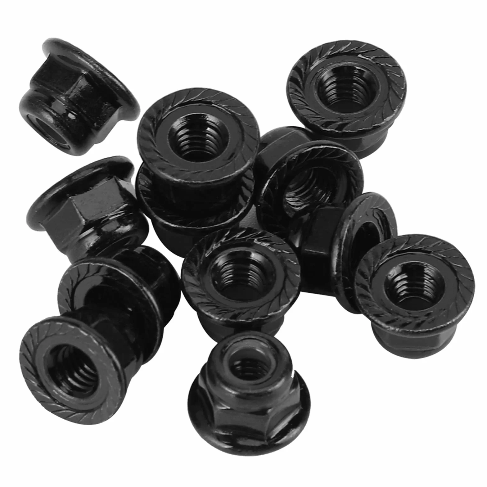 Nakrętki zabezpieczające RC 4 mm metalowe do Axial SCX10 90046 1/10