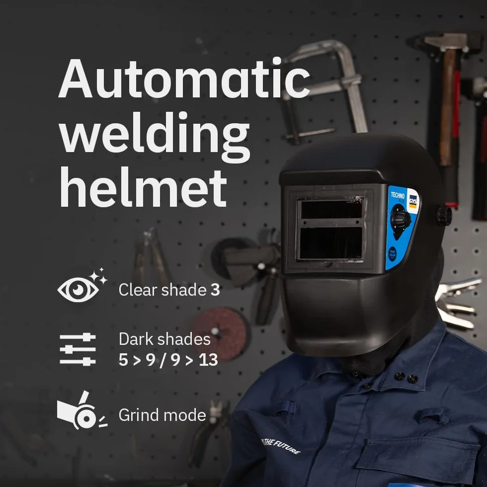 GYS automatyczny kask spawalniczy LCD TECHNO 9/13 TRUE COLOR