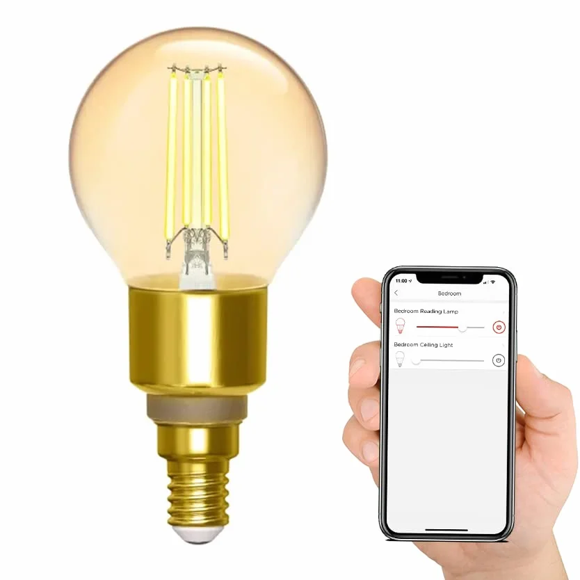 Levitantes Amber Smart Bulb G45 E14 4.5W 470 lm WiFi kompatybilny z Alexa Google Home