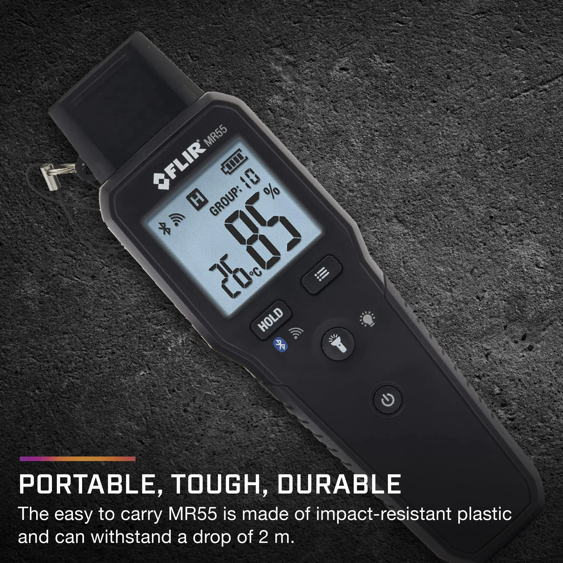 FLIR MR55 wilgotnościomierz szpilkowy Bluetooth